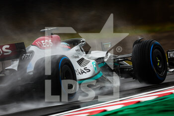 07/10/2022 - 63 RUSSELL George (gbr), Mercedes AMG F1 Team W13, action during the Formula 1 Honda Japanese Grand Prix 2022, 18th round of the 2022 FIA Formula One World Championship from Octobre 7 to 9, 2022 on the Suzuka International Racing Course, in Suzuka, Mie Prefecture, Japan - F1 - JAPANESE GRAND PRIX 2022 - FORMULA 1 - MOTORI