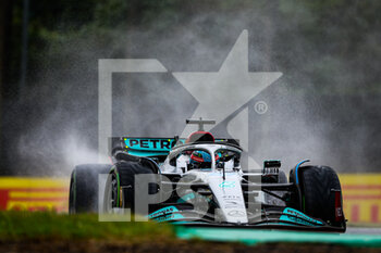 07/10/2022 - 63 RUSSELL George (gbr), Mercedes AMG F1 Team W13, action during the Formula 1 Honda Japanese Grand Prix 2022, 18th round of the 2022 FIA Formula One World Championship from Octobre 7 to 9, 2022 on the Suzuka International Racing Course, in Suzuka, Mie Prefecture, Japan - F1 - JAPANESE GRAND PRIX 2022 - FORMULA 1 - MOTORI