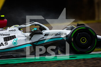07/10/2022 - 44 HAMILTON Lewis (gbr), Mercedes AMG F1 Team W13, action during the Formula 1 Honda Japanese Grand Prix 2022, 18th round of the 2022 FIA Formula One World Championship from Octobre 7 to 9, 2022 on the Suzuka International Racing Course, in Suzuka, Mie Prefecture, Japan - F1 - JAPANESE GRAND PRIX 2022 - FORMULA 1 - MOTORI