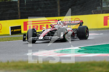 07/10/2022 - 24 ZHOU Guanyu (chi), Alfa Romeo F1 Team ORLEN C42, action during the Formula 1 Honda Japanese Grand Prix 2022, 18th round of the 2022 FIA Formula One World Championship from Octobre 7 to 9, 2022 on the Suzuka International Racing Course, in Suzuka, Mie Prefecture, Japan - F1 - JAPANESE GRAND PRIX 2022 - FORMULA 1 - MOTORI