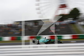 07/10/2022 - 18 STROLL Lance (can), Aston Martin F1 Team AMR22, action during the Formula 1 Honda Japense Grand Prix 2022, 18th round of the 2022 FIA Formula One World Championship from Octobre 7 to 9, 2022 on the Suzuka International Racing Course, in Suzuka, Mie Prefecture, Japan - F1 - JAPANESE GRAND PRIX 2022 - FORMULA 1 - MOTORI