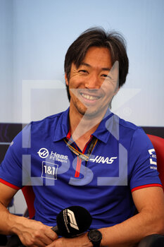 2022-10-08 - Ayao Komatsu (JPN) Haas F1 Team Race Engineer, portrait, in the FIA Press Conference during the Formula 1 Honda Japense Grand Prix 2022, 18th round of the 2022 FIA Formula One World Championship from Octobre 7 to 9, 2022 on the Suzuka International Racing Course, in Suzuka, Mie Prefecture, Japan - F1 - JAPANESE GRAND PRIX 2022 - FORMULA 1 - MOTORS
