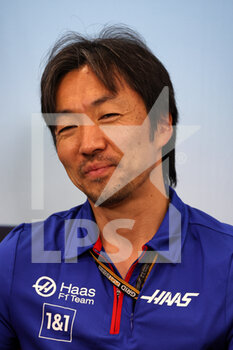 2022-10-08 - Ayao Komatsu (JPN) Haas F1 Team Race Engineer, portrait, in the FIA Press Conference during the Formula 1 Honda Japense Grand Prix 2022, 18th round of the 2022 FIA Formula One World Championship from Octobre 7 to 9, 2022 on the Suzuka International Racing Course, in Suzuka, Mie Prefecture, Japan - F1 - JAPANESE GRAND PRIX 2022 - FORMULA 1 - MOTORS