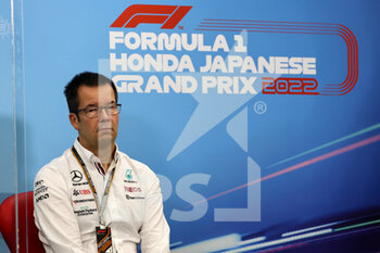 2022-10-08 - Mike Elliott (GBR) Mercedes AMG F1 Technical Director; portrait, in the FIA Press Conference during the Formula 1 Honda Japense Grand Prix 2022, 18th round of the 2022 FIA Formula One World Championship from Octobre 7 to 9, 2022 on the Suzuka International Racing Course, in Suzuka, Mie Prefecture, Japan - F1 - JAPANESE GRAND PRIX 2022 - FORMULA 1 - MOTORS