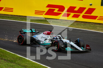 2022-10-08 - 63 RUSSELL George (gbr), Mercedes AMG F1 Team W13, action during the Formula 1 Honda Japanese Grand Prix 2022, 18th round of the 2022 FIA Formula One World Championship from Octobre 7 to 9, 2022 on the Suzuka International Racing Course, in Suzuka, Mie Prefecture, Japan - F1 - JAPANESE GRAND PRIX 2022 - FORMULA 1 - MOTORS