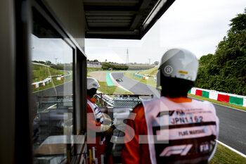 2022-10-08 - ambiance marshall, commissaire de piste, during the Formula 1 Honda Japanese Grand Prix 2022, 18th round of the 2022 FIA Formula One World Championship from October 7 to 9, 2022 on the Suzuka International Racing Course, in Suzuka, Mie Prefecture, Japan - F1 - JAPANESE GRAND PRIX 2022 - FORMULA 1 - MOTORS