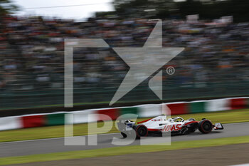 2022-10-08 - 47 SCHUMACHER Mick (ger), Haas F1 Team VF-22 Ferrari, action during the Formula 1 Honda Japanese Grand Prix 2022, 18th round of the 2022 FIA Formula One World Championship from October 7 to 9, 2022 on the Suzuka International Racing Course, in Suzuka, Mie Prefecture, Japan - F1 - JAPANESE GRAND PRIX 2022 - FORMULA 1 - MOTORS