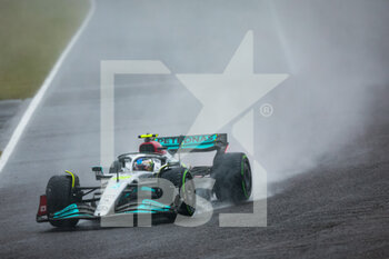 2022-10-08 - 44 HAMILTON Lewis (gbr), Mercedes AMG F1 Team W13, action during the Formula 1 Honda Japanese Grand Prix 2022, 18th round of the 2022 FIA Formula One World Championship from Octobre 7 to 9, 2022 on the Suzuka International Racing Course, in Suzuka, Mie Prefecture, Japan - F1 - JAPANESE GRAND PRIX 2022 - RACE - FORMULA 1 - MOTORS