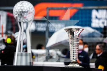 2022-10-09 - world champion trophy during the Formula 1 Honda Japanese Grand Prix 2022, 18th round of the 2022 FIA Formula One World Championship from October 7 to 9, 2022 on the Suzuka International Racing Course, in Suzuka, Mie Prefecture, Japan - F1 - JAPANESE GRAND PRIX 2022 - RACE - FORMULA 1 - MOTORS