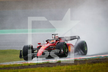 2022-10-09 - 16 LECLERC Charles (mco), Scuderia Ferrari F1-75, action during the Formula 1 Honda Japanese Grand Prix 2022, 18th round of the 2022 FIA Formula One World Championship from October 7 to 9, 2022 on the Suzuka International Racing Course, in Suzuka, Mie Prefecture, Japan - F1 - JAPANESE GRAND PRIX 2022 - RACE - FORMULA 1 - MOTORS