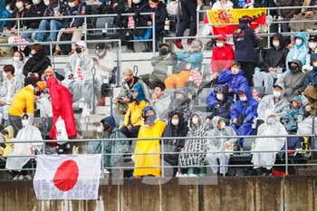 2022-10-09 - spectators, fans during the Formula 1 Honda Japanese Grand Prix 2022, 18th round of the 2022 FIA Formula One World Championship from October 7 to 9, 2022 on the Suzuka International Racing Course, in Suzuka, Mie Prefecture, Japan - F1 - JAPANESE GRAND PRIX 2022 - RACE - FORMULA 1 - MOTORS