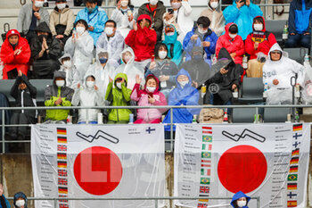 2022-10-09 - spectators, fans grandstands, gradins, during the Formula 1 Honda Japanese Grand Prix 2022, 18th round of the 2022 FIA Formula One World Championship from October 7 to 9, 2022 on the Suzuka International Racing Course, in Suzuka, Mie Prefecture, Japan - F1 - JAPANESE GRAND PRIX 2022 - RACE - FORMULA 1 - MOTORS