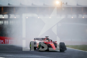 2022-10-09 - 16 LECLERC Charles (mco), Scuderia Ferrari F1-75, action during the Formula 1 Honda Japanese Grand Prix 2022, 18th round of the 2022 FIA Formula One World Championship from October 7 to 9, 2022 on the Suzuka International Racing Course, in Suzuka, Mie Prefecture, Japan - F1 - JAPANESE GRAND PRIX 2022 - RACE - FORMULA 1 - MOTORS