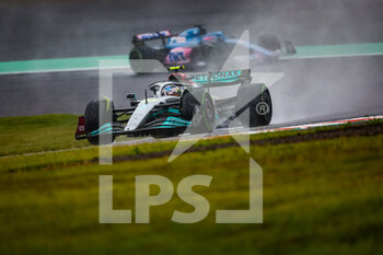 2022-10-09 - 44 HAMILTON Lewis (gbr), Mercedes AMG F1 Team W13, action during the Formula 1 Honda Japanese Grand Prix 2022, 18th round of the 2022 FIA Formula One World Championship from Octobre 7 to 9, 2022 on the Suzuka International Racing Course, in Suzuka, Mie Prefecture, Japan - F1 - JAPANESE GRAND PRIX 2022 - RACE - FORMULA 1 - MOTORS