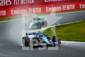 2022-10-09 - 31 OCON Esteban (fra), Alpine F1 Team A522, action during the Formula 1 Honda Japanese Grand Prix 2022, 18th round of the 2022 FIA Formula One World Championship from Octobre 7 to 9, 2022 on the Suzuka International Racing Course, in Suzuka, Mie Prefecture, Japan - F1 - JAPANESE GRAND PRIX 2022 - RACE - FORMULA 1 - MOTORS