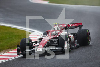 2022-10-09 - 24 ZHOU Guanyu (chi), Alfa Romeo F1 Team ORLEN C42, action during the Formula 1 Honda Japanese Grand Prix 2022, 18th round of the 2022 FIA Formula One World Championship from Octobre 7 to 9, 2022 on the Suzuka International Racing Course, in Suzuka, Mie Prefecture, Japan - F1 - JAPANESE GRAND PRIX 2022 - RACE - FORMULA 1 - MOTORS