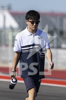 2022-10-20 - TSUNODA Yuki (jap), Scuderia AlphaTauri AT03, portrait during the Formula 1 Aramco United States Grand Prix 2022, 19th round of the 2022 FIA Formula One World Championship from October 21 to 23, 2022 on the Circuit of the Americas, in Austin, Texas - F1 - UNITED STATES GRAND PRIX 2022 - FORMULA 1 - MOTORS