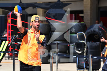 2022-10-20 - RICCIARDO Daniel (aus), McLaren F1 Team MCL36, portrait during the Formula 1 Aramco United States Grand Prix 2022, 19th round of the 2022 FIA Formula One World Championship from October 21 to 23, 2022 on the Circuit of the Americas, in Austin, Texas - F1 - UNITED STATES GRAND PRIX 2022 - FORMULA 1 - MOTORS