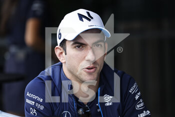 2022-10-20 - LATIFI Nicholas (can), Williams Racing FW44, portrait during the Formula 1 Aramco United States Grand Prix 2022, 19th round of the 2022 FIA Formula One World Championship from October 21 to 23, 2022 on the Circuit of the Americas, in Austin, Texas - F1 - UNITED STATES GRAND PRIX 2022 - FORMULA 1 - MOTORS