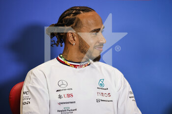 2022-10-20 - HAMILTON Lewis (gbr), Mercedes AMG F1 Team W13, portrait during the Formula 1 Aramco United States Grand Prix 2022, 19th round of the 2022 FIA Formula One World Championship from October 21 to 23, 2022 on the Circuit of the Americas, in Austin, Texas - F1 - UNITED STATES GRAND PRIX 2022 - FORMULA 1 - MOTORS