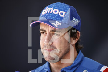 2022-10-20 - ALONSO Fernando (spa), Alpine F1 Team A522, portrait during the Formula 1 Aramco United States Grand Prix 2022, 19th round of the 2022 FIA Formula One World Championship from October 21 to 23, 2022 on the Circuit of the Americas, in Austin, Texas - F1 - UNITED STATES GRAND PRIX 2022 - FORMULA 1 - MOTORS