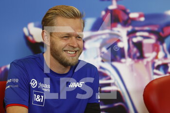 2022-10-20 - MAGNUSSEN Kevin (den), Haas F1 Team VF-22 Ferrari, portrait press conference during the Formula 1 Aramco United States Grand Prix 2022, 19th round of the 2022 FIA Formula One World Championship from October 21 to 23, 2022 on the Circuit of the Americas, in Austin, Texas - F1 - UNITED STATES GRAND PRIX 2022 - FORMULA 1 - MOTORS