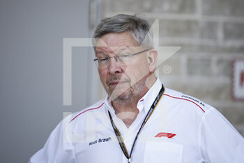 2022-10-21 - BRAWN Ross (gbr), Managing Director of motorsport Formula One Group, portrait during the Formula 1 Aramco United States Grand Prix 2022, 19th round of the 2022 FIA Formula One World Championship from October 21 to 23, 2022 on the Circuit of the Americas, in Austin, Texas - F1 - UNITED STATES GRAND PRIX 2022 - FORMULA 1 - MOTORS