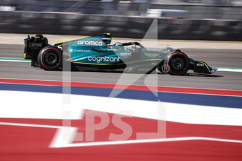 2022-10-21 - 05 VETTEL Sebastian (ger), Aston Martin F1 Team AMR22, action during the Formula 1 Aramco United States Grand Prix 2022, 19th round of the 2022 FIA Formula One World Championship from October 21 to 23, 2022 on the Circuit of the Americas, in Austin, Texas - F1 - UNITED STATES GRAND PRIX 2022 - FORMULA 1 - MOTORS