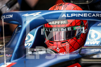 2022-10-21 - OCON Esteban (fra), Alpine F1 Team A522, portrait during the Formula 1 Aramco United States Grand Prix 2022, 19th round of the 2022 FIA Formula One World Championship from October 21 to 23, 2022 on the Circuit of the Americas, in Austin, Texas - F1 - UNITED STATES GRAND PRIX 2022 - FORMULA 1 - MOTORS
