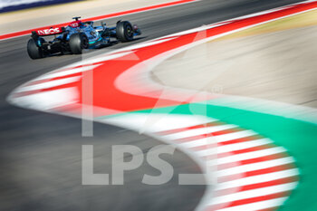 2022-10-21 - 63 RUSSELL George (gbr), Mercedes AMG F1 Team W13, action during the Formula 1 Aramco United States Grand Prix 2022, 19th round of the 2022 FIA Formula One World Championship from October 21 to 23, 2022 on the Circuit of the Americas, in Austin, Texas - F1 - UNITED STATES GRAND PRIX 2022 - FORMULA 1 - MOTORS