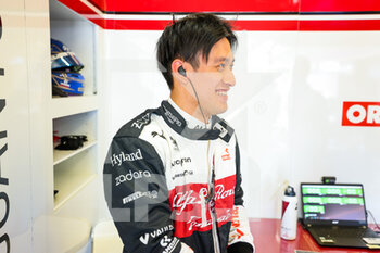 2022-10-22 - ZHOU Guanyu (chi), Alfa Romeo F1 Team ORLEN C42, portrait during the Formula 1 Aramco United States Grand Prix 2022, 19th round of the 2022 FIA Formula One World Championship from October 21 to 23, 2022 on the Circuit of the Americas, in Austin, Texas - F1 - UNITED STATES GRAND PRIX 2022 - FORMULA 1 - MOTORS