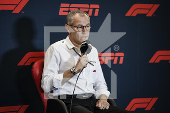 2022-10-22 - DOMENICALI Stefano (ita), Chairman and CEO Formula One Group FOG, portrait during the Formula 1 Aramco United States Grand Prix 2022, 19th round of the 2022 FIA Formula One World Championship from October 21 to 23, 2022 on the Circuit of the Americas, in Austin, Texas - F1 - UNITED STATES GRAND PRIX 2022 - FORMULA 1 - MOTORS
