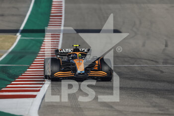 2022-10-22 - 04 NORRIS Lando (gbr), McLaren F1 Team MCL36, action during the Formula 1 Aramco United States Grand Prix 2022, 19th round of the 2022 FIA Formula One World Championship from October 21 to 23, 2022 on the Circuit of the Americas, in Austin, Texas - F1 - UNITED STATES GRAND PRIX 2022 - FORMULA 1 - MOTORS