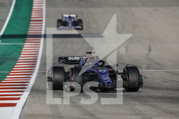 2022-10-22 - 23 ALBON Alexander (tha), Williams Racing FW44, action during the Formula 1 Aramco United States Grand Prix 2022, 19th round of the 2022 FIA Formula One World Championship from October 21 to 23, 2022 on the Circuit of the Americas, in Austin, Texas - F1 - UNITED STATES GRAND PRIX 2022 - FORMULA 1 - MOTORS