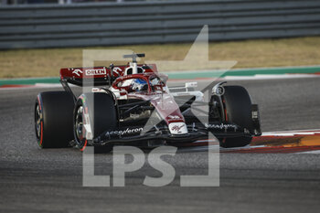 2022-10-22 - 77 BOTTAS Valtteri (fin), Alfa Romeo F1 Team ORLEN C42, action during the Formula 1 Aramco United States Grand Prix 2022, 19th round of the 2022 FIA Formula One World Championship from October 21 to 23, 2022 on the Circuit of the Americas, in Austin, Texas - F1 - UNITED STATES GRAND PRIX 2022 - FORMULA 1 - MOTORS