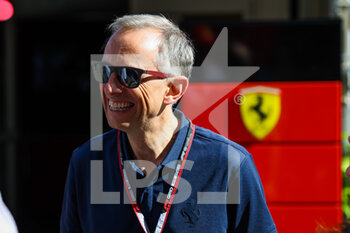 2022-10-22 - VIGNA Benedetto (ita), CEO of Ferrari, in the paddock during the Formula 1 Aramco United States Grand Prix 2022, 19th round of the 2022 FIA Formula One World Championship from October 21 to 23, 2022 on the Circuit of the Americas, in Austin, Texas - F1 - UNITED STATES GRAND PRIX 2022 - FORMULA 1 - MOTORS