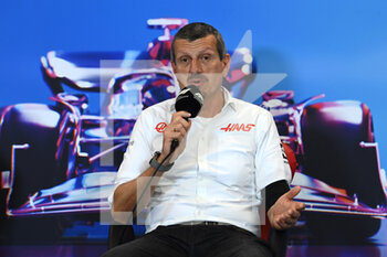2022-10-22 - Press Conference with Guenther Steiner (ita), Team Principal of Haas F1 team, portrait during the Formula 1 Aramco United States Grand Prix 2022, 19th round of the 2022 FIA Formula One World Championship from October 21 to 23, 2022 on the Circuit of the Americas, in Austin, Texas - F1 - UNITED STATES GRAND PRIX 2022 - FORMULA 1 - MOTORS