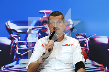 2022-10-22 - Press Conference with Guenther Steiner (ita), Team Principal of Haas F1 team, portrait during the Formula 1 Aramco United States Grand Prix 2022, 19th round of the 2022 FIA Formula One World Championship from October 21 to 23, 2022 on the Circuit of the Americas, in Austin, Texas - F1 - UNITED STATES GRAND PRIX 2022 - FORMULA 1 - MOTORS