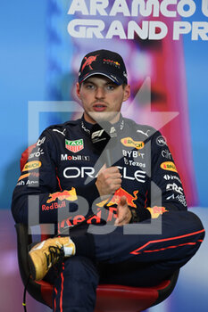 2022-10-22 - Post qualifying Press Conference with Max Verstappen, Red Bull Racing, portrait during the Formula 1 Aramco United States Grand Prix 2022, 19th round of the 2022 FIA Formula One World Championship from October 21 to 23, 2022 on the Circuit of the Americas, in Austin, Texas - F1 - UNITED STATES GRAND PRIX 2022 - FORMULA 1 - MOTORS