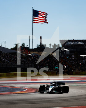 2022-10-22 - 63 RUSSELL George (gbr), Mercedes AMG F1 Team W13, action during the Formula 1 Aramco United States Grand Prix 2022, 19th round of the 2022 FIA Formula One World Championship from October 21 to 23, 2022 on the Circuit of the Americas, in Austin, Texas - F1 - UNITED STATES GRAND PRIX 2022 - FORMULA 1 - MOTORS