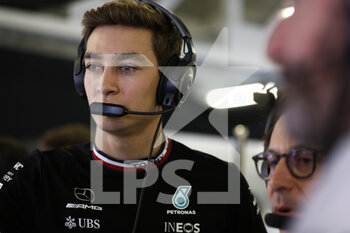 2022-10-28 - RUSSELL George (gbr), Mercedes AMG F1 Team W13, portrait during the Formula 1 Grand Premio de la Ciudad de Mexico 2022, Mexican Grand Prix 2022, 20th round of the 2022 FIA Formula One World Championship from October 28 to 30, 2022 on the Autodromo Hermanos Rodríguez, in Mexico City, Mexico - F1 - MEXICO CITY GRAND PRIX 2022 - FORMULA 1 - MOTORS