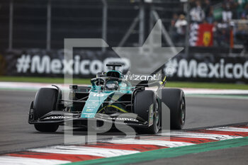 2022-10-28 - 18 STROLL Lance (can), Aston Martin F1 Team AMR22, action during the Formula 1 Grand Premio de la Ciudad de Mexico 2022, Mexican Grand Prix 2022, 20th round of the 2022 FIA Formula One World Championship from October 28 to 30, 2022 on the Autodromo Hermanos Rodríguez, in Mexico City, Mexico - F1 - MEXICO CITY GRAND PRIX 2022 - FORMULA 1 - MOTORS