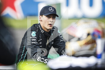 2022-10-29 - RUSSELL George (gbr), Mercedes AMG F1 Team W13, portrait during the Formula 1 Grand Premio de la Ciudad de Mexico 2022, Mexican Grand Prix 2022, 20th round of the 2022 FIA Formula One World Championship from October 28 to 30, 2022 on the Autodromo Hermanos Rodríguez, in Mexico City, Mexico - F1 - MEXICO CITY GRAND PRIX 2022 - FORMULA 1 - MOTORS