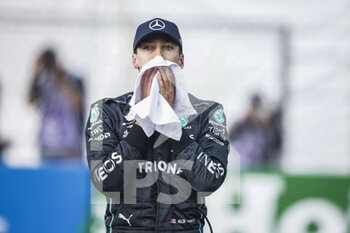 2022-10-29 - RUSSELL George (gbr), Mercedes AMG F1 Team W13, portrait during the Formula 1 Grand Premio de la Ciudad de Mexico 2022, Mexican Grand Prix 2022, 20th round of the 2022 FIA Formula One World Championship from October 28 to 30, 2022 on the Autodromo Hermanos Rodríguez, in Mexico City, Mexico - F1 - MEXICO CITY GRAND PRIX 2022 - FORMULA 1 - MOTORS