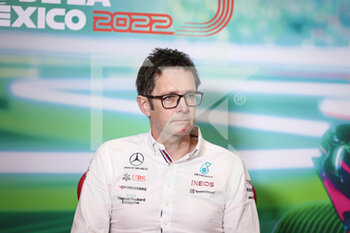 2022-10-29 - Andrew Shovlin, Mecdedes Engineer portrait during the Formula 1 Grand Premio de la Ciudad de Mexico 2022, Mexican Grand Prix 2022, 20th round of the 2022 FIA Formula One World Championship from October 28 to 30, 2022 on the Autodromo Hermanos Rodríguez, in Mexico City, Mexico - F1 - MEXICO CITY GRAND PRIX 2022 - FORMULA 1 - MOTORS