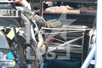 17/11/2022 - Mercedes AMG F1 Team W13, mechanical detail of engine and rear suspension system during the Formula 1 Etihad Airways Abu Dhabi Grand Prix 2022, 22nd round of the 2022 FIA Formula One World Championship from November 18 to 20, 2022 on the Yas Marina Circuit, in Yas Island, Abu Dhabi - F1 - ABU DHABI GRAND PRIX 2022 - FORMULA 1 - MOTORI