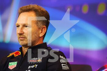 19/11/2022 - HORNER Christian (gbr), Team Principal of Red Bull Racing, portrait, press conference during the Formula 1 Etihad Airways Abu Dhabi Grand Prix 2022, 22nd round of the 2022 FIA Formula One World Championship from November 18 to 20, 2022 on the Yas Marina Circuit, in Yas Island, Abu Dhabi - F1 - ABU DHABI GRAND PRIX 2022 - FORMULA 1 - MOTORI
