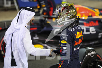 19/11/2022 - BEN SULAYEM Mohammed (uae), President of the FIA, VERSTAPPEN Max (ned), Red Bull Racing RB18, portrait during the Formula 1 Etihad Airways Abu Dhabi Grand Prix 2022, 22nd round of the 2022 FIA Formula One World Championship from November 18 to 20, 2022 on the Yas Marina Circuit, in Yas Island, Abu Dhabi - F1 - ABU DHABI GRAND PRIX 2022 - FORMULA 1 - MOTORI