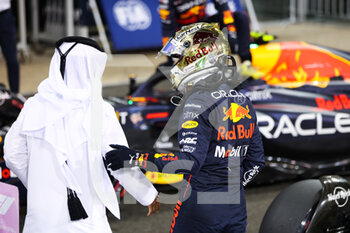 19/11/2022 - BEN SULAYEM Mohammed (uae), President of the FIA, VERSTAPPEN Max (ned), Red Bull Racing RB18, portrait during the Formula 1 Etihad Airways Abu Dhabi Grand Prix 2022, 22nd round of the 2022 FIA Formula One World Championship from November 18 to 20, 2022 on the Yas Marina Circuit, in Yas Island, Abu Dhabi - F1 - ABU DHABI GRAND PRIX 2022 - FORMULA 1 - MOTORI