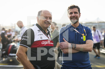 20/11/2022 - VASSEUR Frederic (fra), Team Principal of Alfa Romeo F1 Team ORLEN, portrait on the grid during the Formula 1 Etihad Airways Abu Dhabi Grand Prix 2022, 22nd round of the 2022 FIA Formula One World Championship from November 18 to 20, 2022 on the Yas Marina Circuit, in Yas Island, Abu Dhabi - F1 - ABU DHABI GRAND PRIX 2022 - RACE - FORMULA 1 - MOTORI